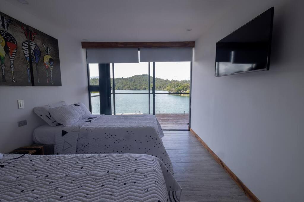Sky House Cabana Guatape La Pradera  Ngoại thất bức ảnh