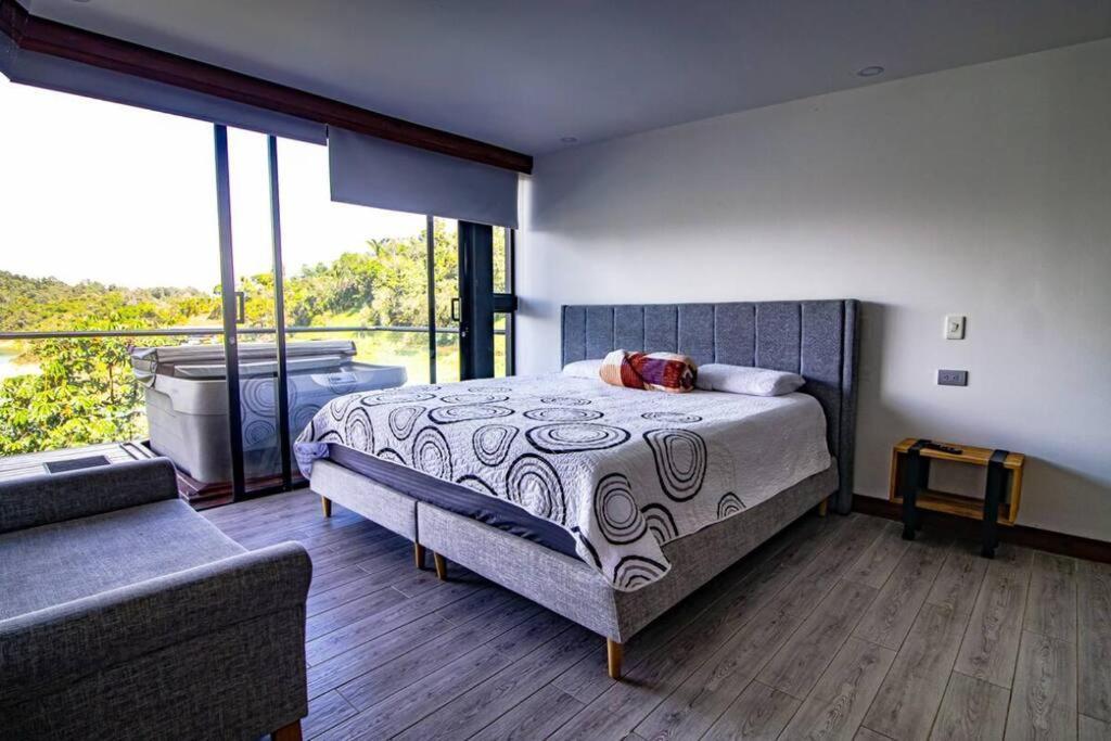Sky House Cabana Guatape La Pradera  Ngoại thất bức ảnh