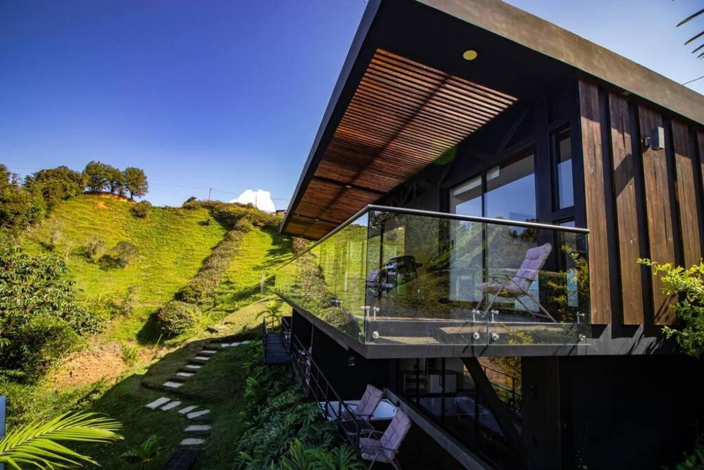 Sky House Cabana Guatape La Pradera  Ngoại thất bức ảnh