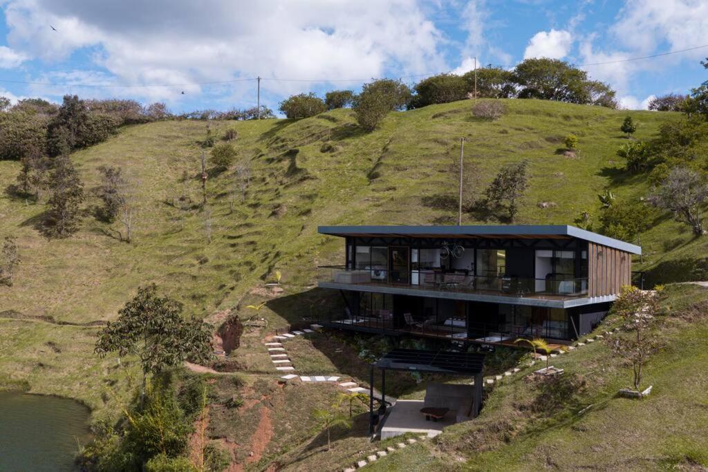 Sky House Cabana Guatape La Pradera  Ngoại thất bức ảnh