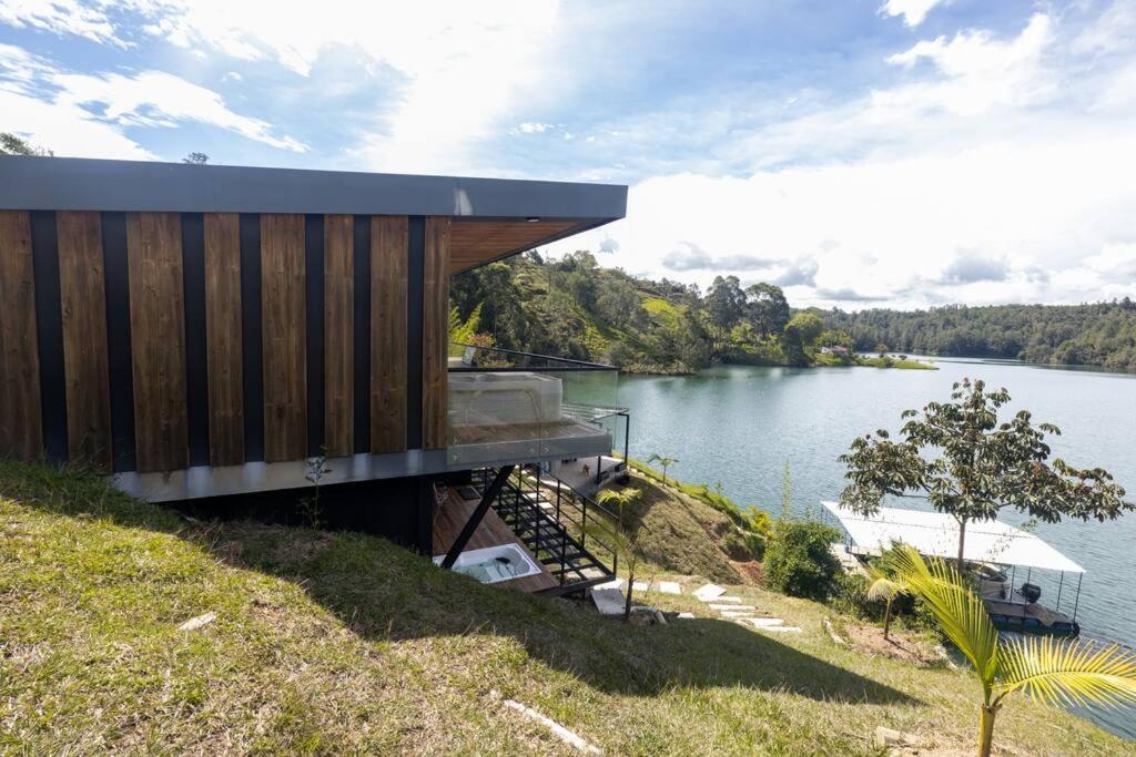 Sky House Cabana Guatape La Pradera  Ngoại thất bức ảnh